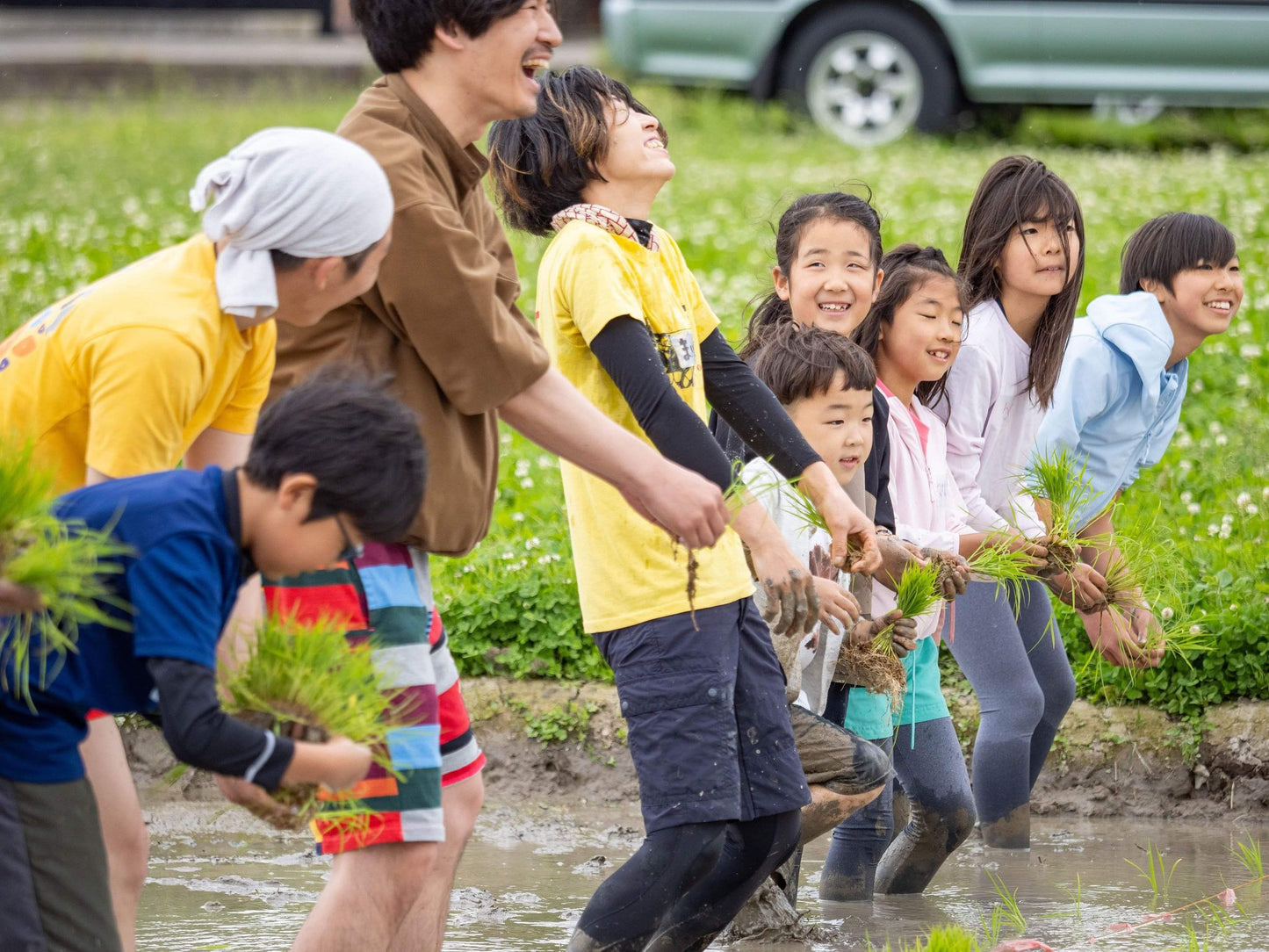 農家が里道に場をつくる